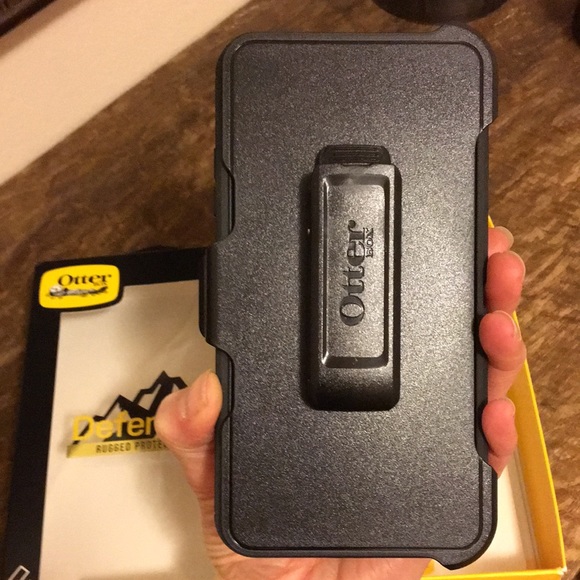 New OtterBox Defender Case Black iPhone 7 8 Plus - Picture 4 of 10